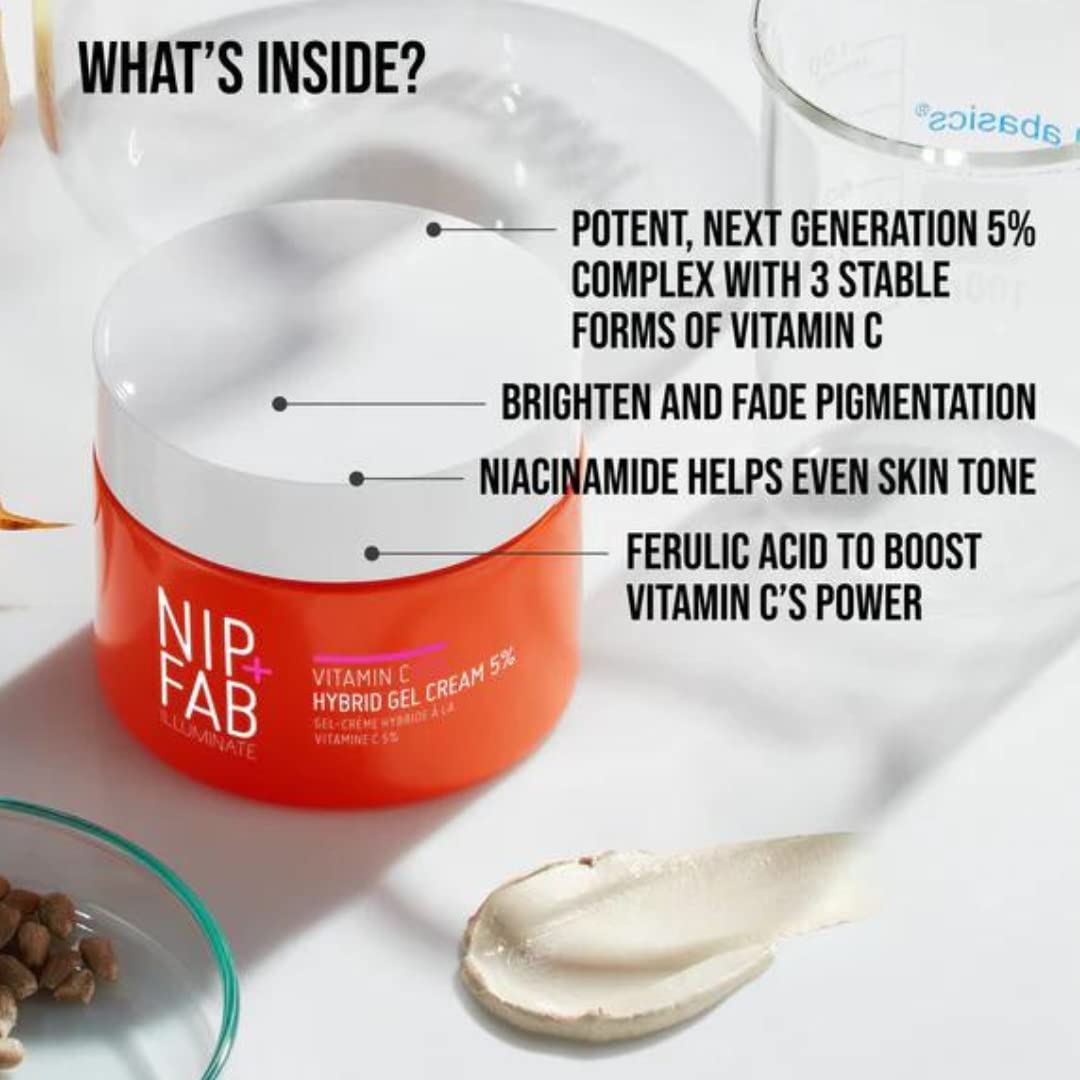 Nip+Fab Vitamin C Fix Hybrid Gel Cream 5% 1.7 fl oz