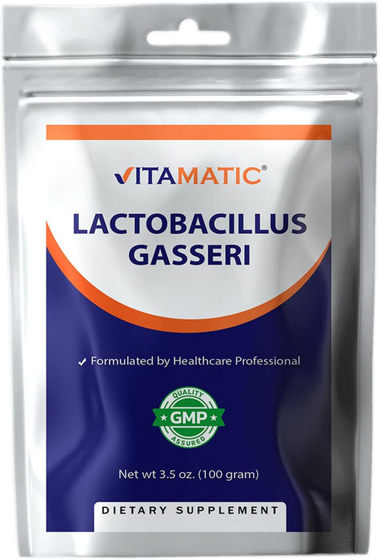 Vitamatic Lactobacillus Gasseri Probiotic Powder  - 100 Gram (3.5 OZ)