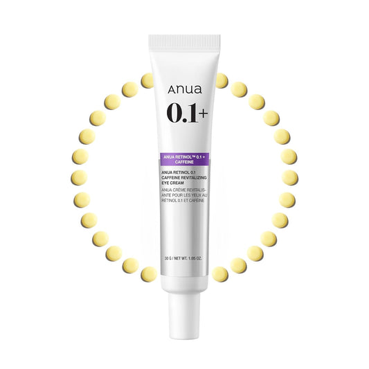 Anua Retinol 0.1 Caffeine Revitalizing Eye Cream - 1.05 fl oz