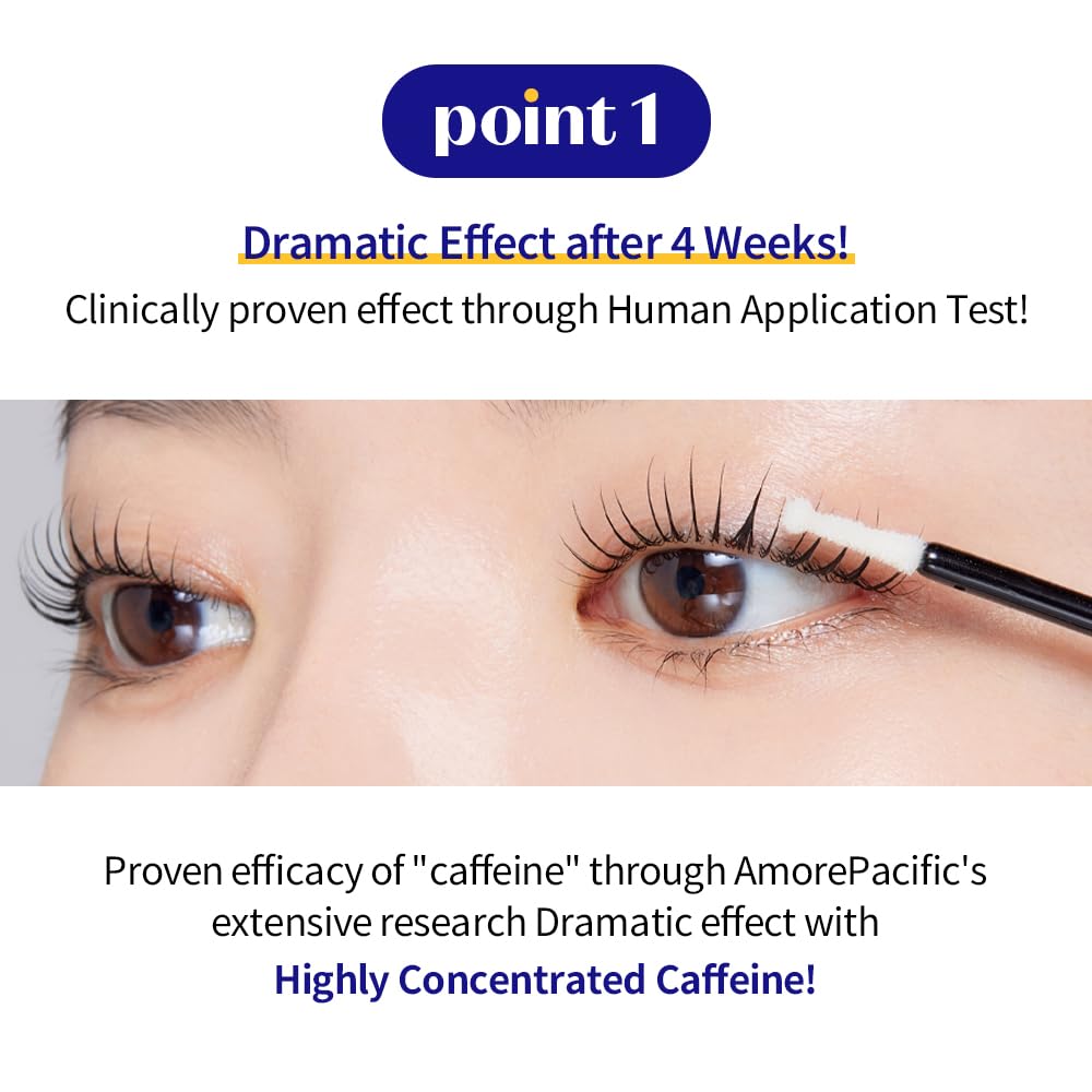 ETUDE Power Eyelash Ampoule 1+1 Set,1.31 Fl Oz