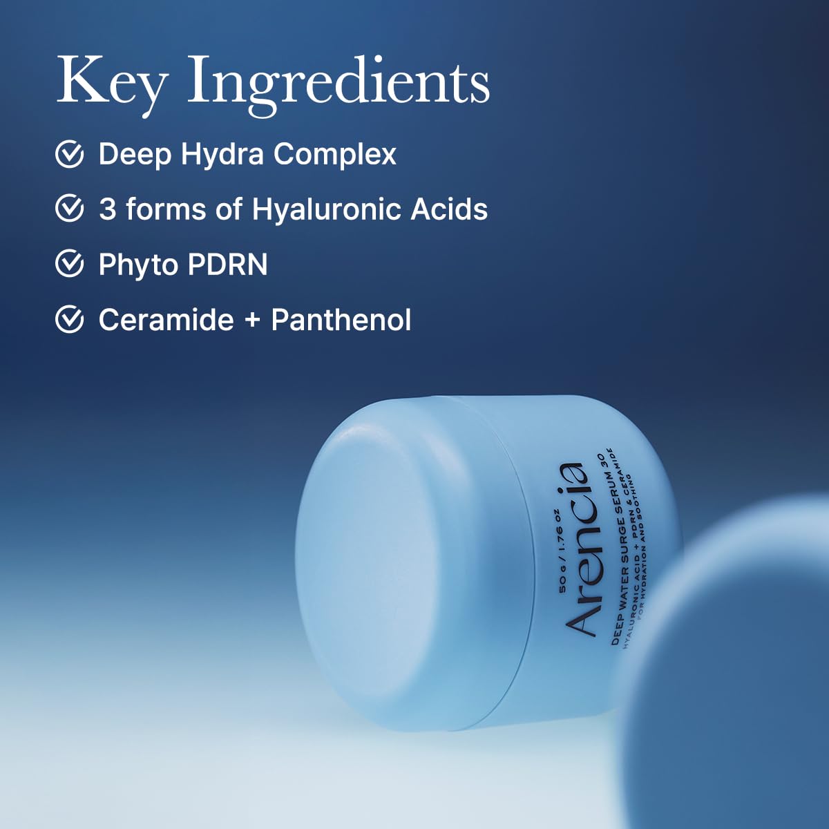 Arencia PDRN Hyaluronic Acid Serum Moisturizer - Gel Cream  - 1.76 oz