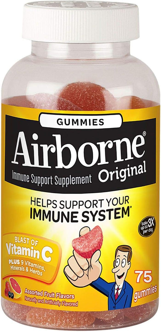 Airborne® Immune Support Supplement, 75 Gummies