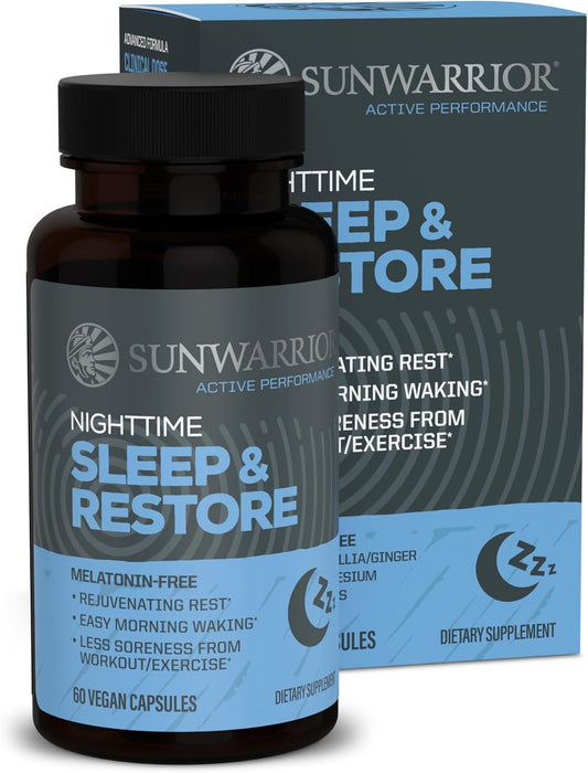 Sunwarrior Sleep Support & Restore  -60 Capsules