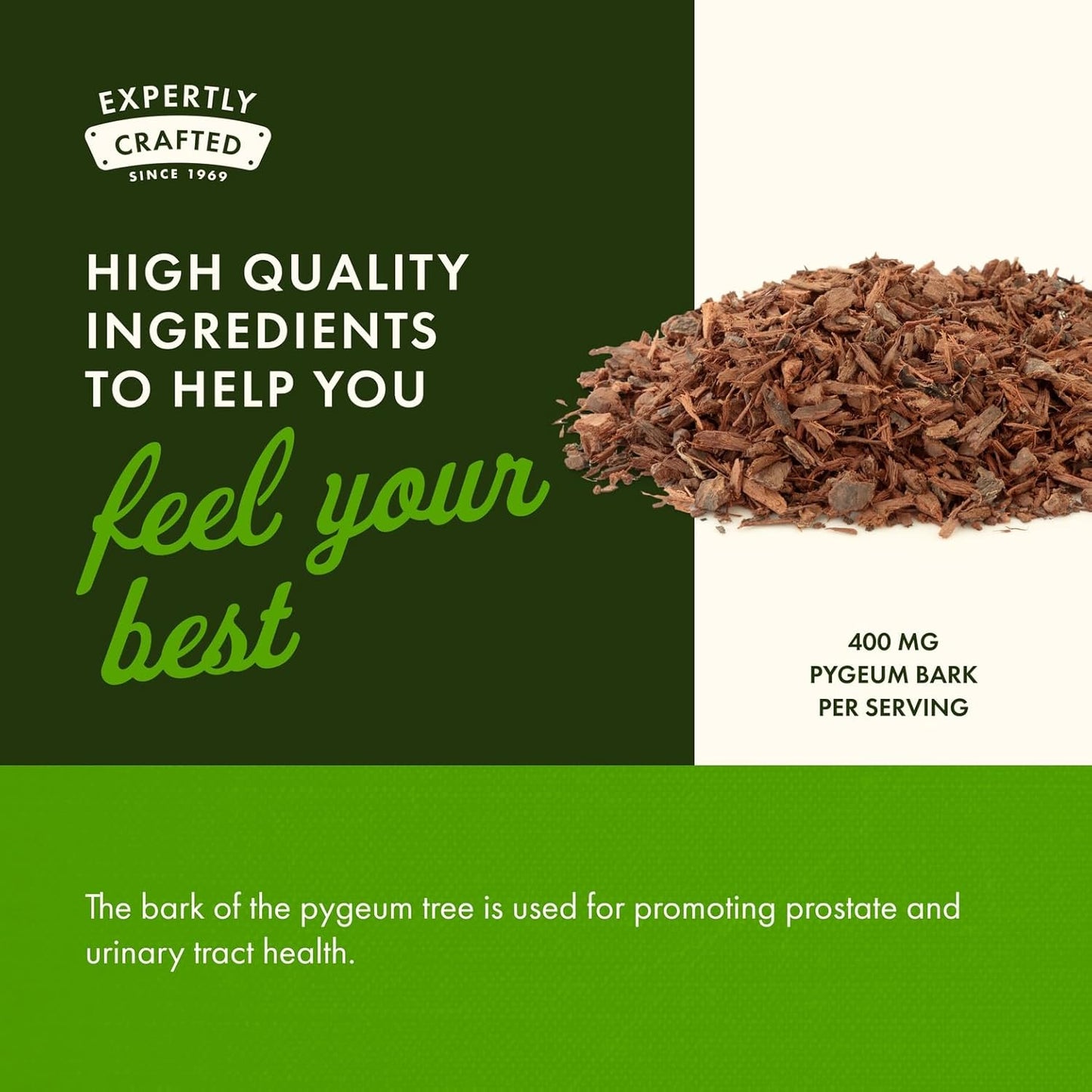 Swanson Pygeum - Herbal - Men's Health Supplement - (120 Capsules Each, 400 mg)