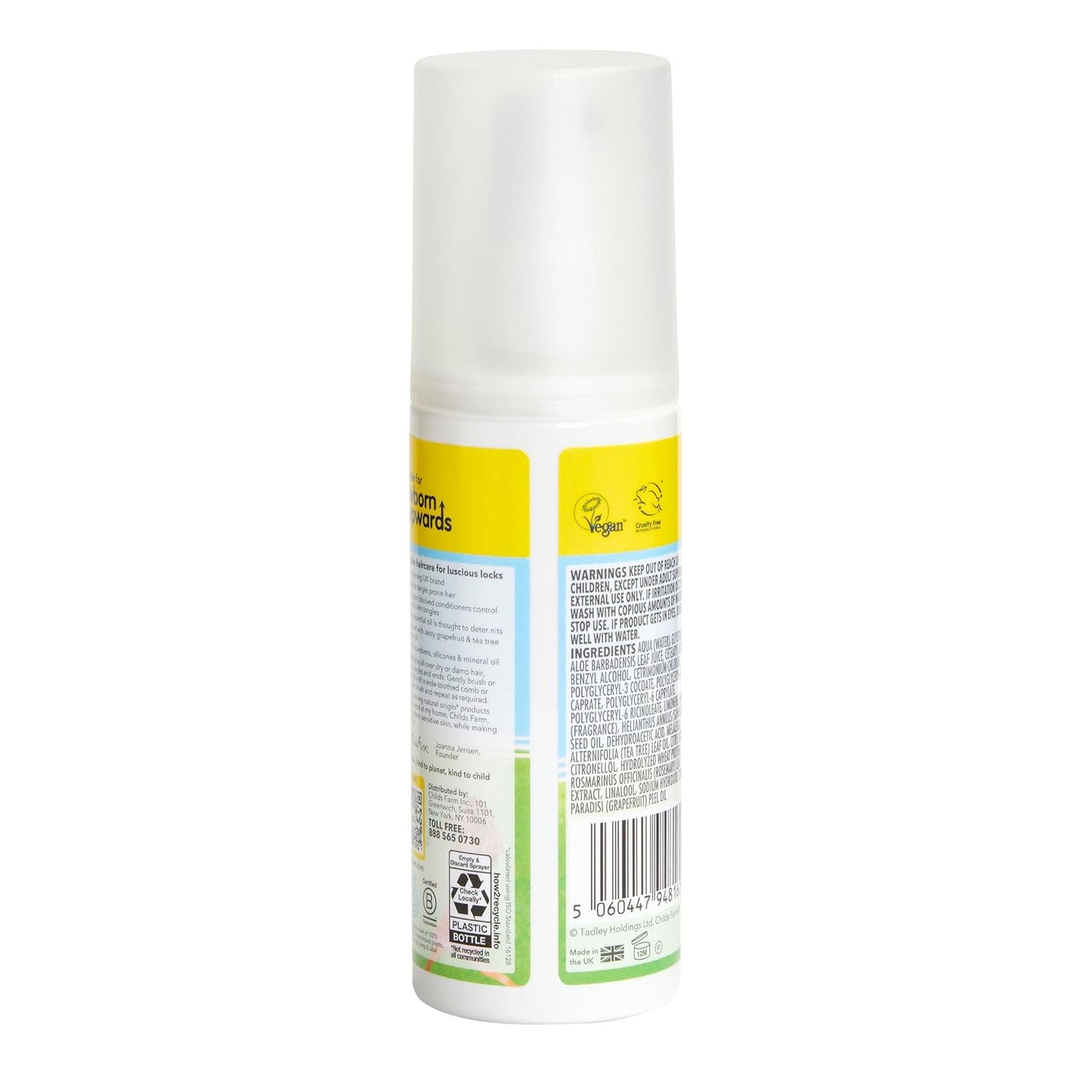Childs Farm, Kids Hair Detangler, Grapefruit & Organic Tea Tree - 4.2 Fl Oz
