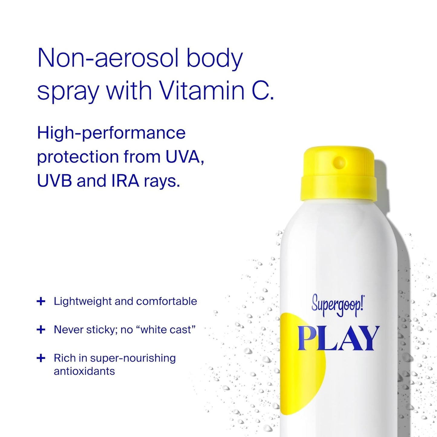 Supergoop! PLAY SPF 30 Antioxidant Body Mist w/Vitamin C - 6 fl oz