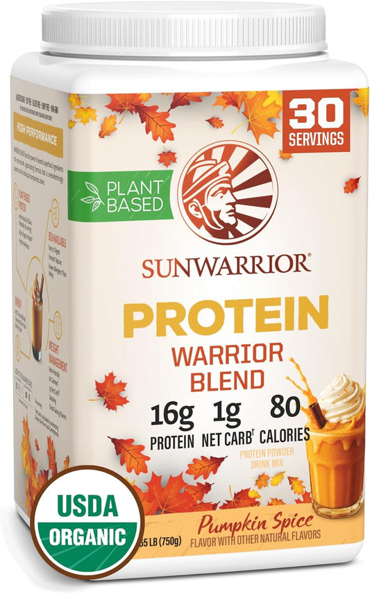 Sunwarrior Vegan Protein Powder  Pumpkin Spice - 750g