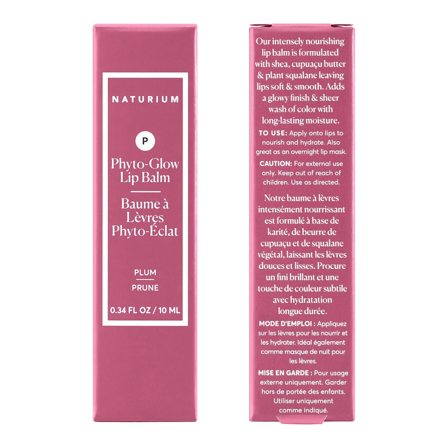 Naturium Phyto-Glow Lip Balm - 0.34 oz Plum