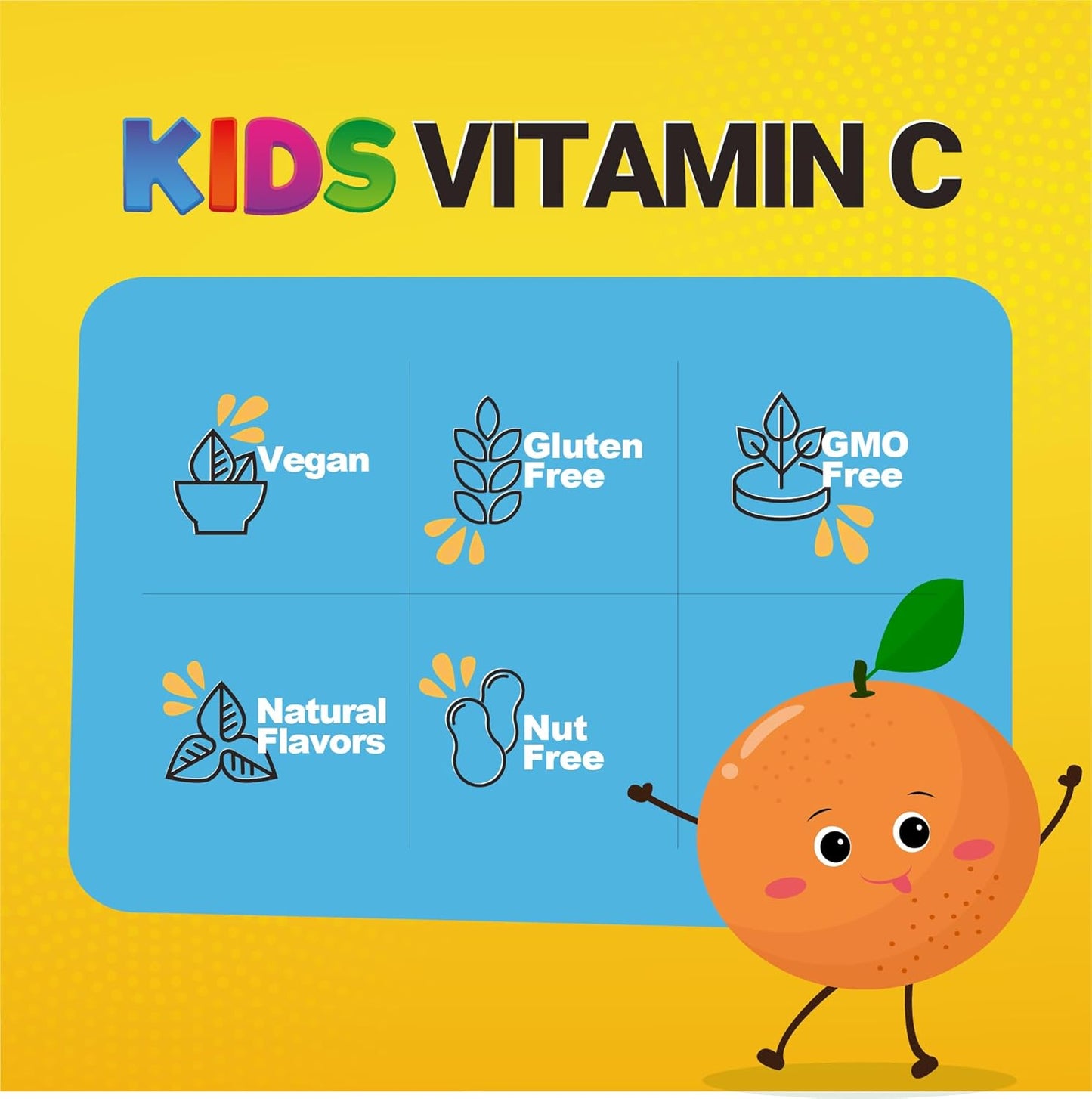 DOCTOR'S FINEST Vitamin C Gummies for Kids - 120 Jellies
