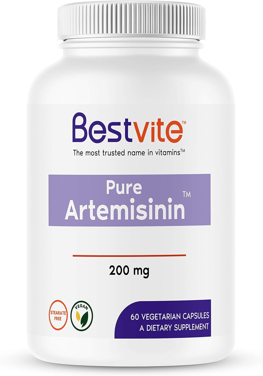 BESTVITE Artemisinin 200mg (60 Vegetarian Capsules)