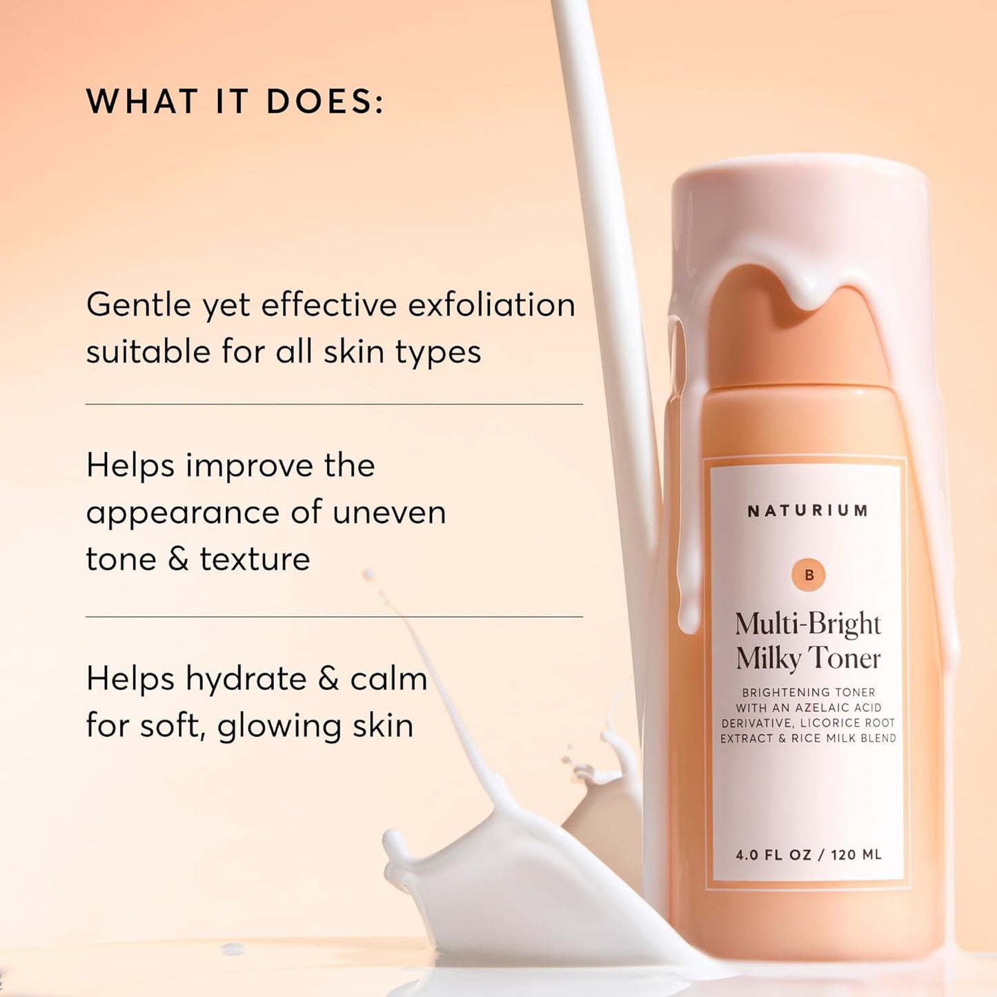 Naturium Multi-Bright Milky Toner - 4 fl oz