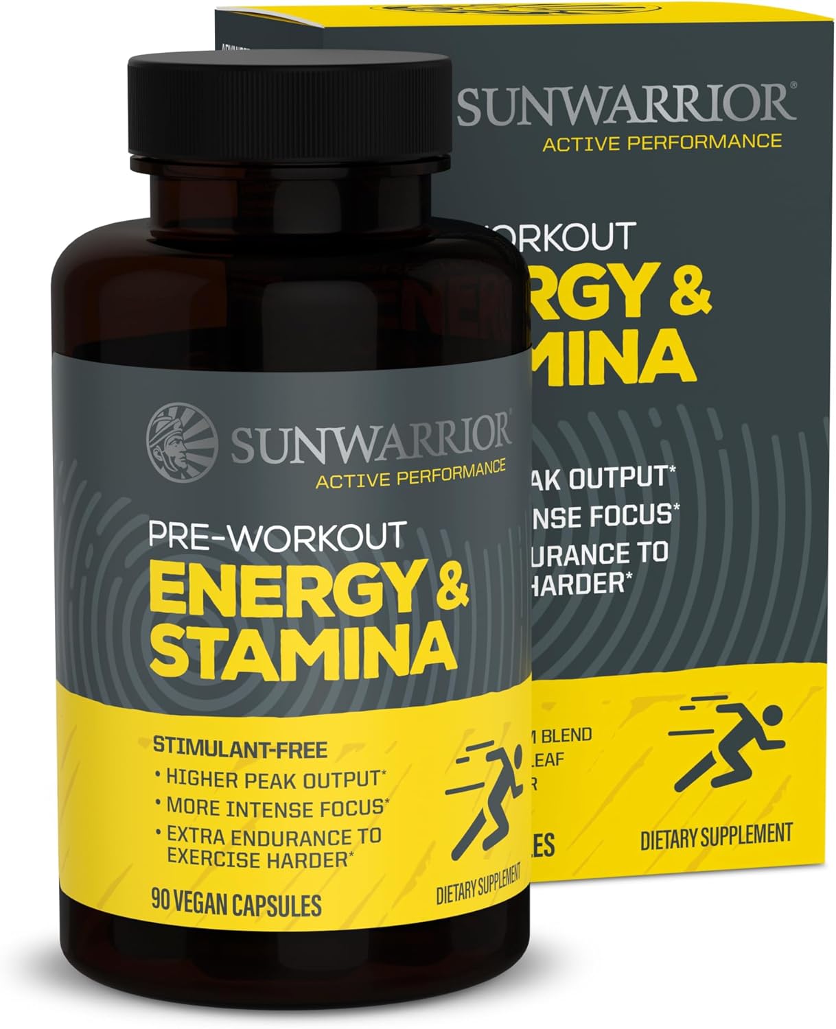Sunwarrior Energy & Stamina  - 60 Capsules