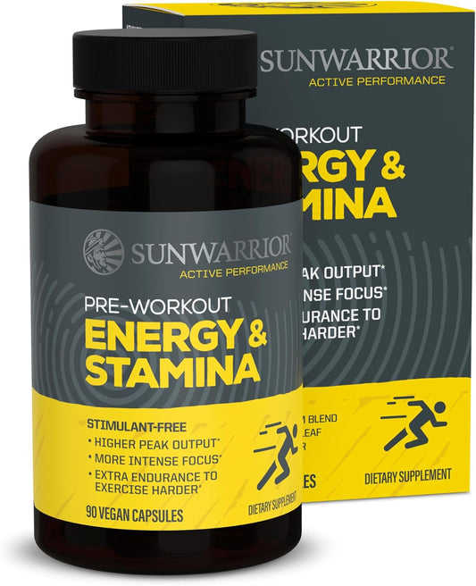 Sunwarrior Energy & Stamina  - 60 Capsules