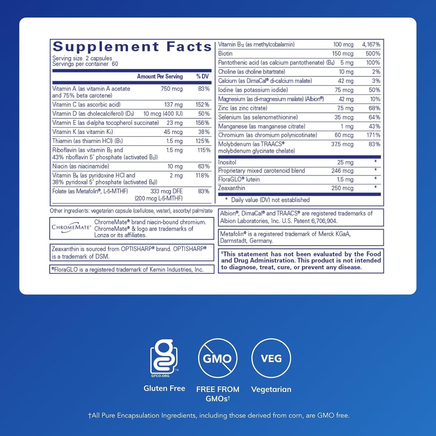 Pure Encapsulations Junior Nutrients -  120 Capsules
