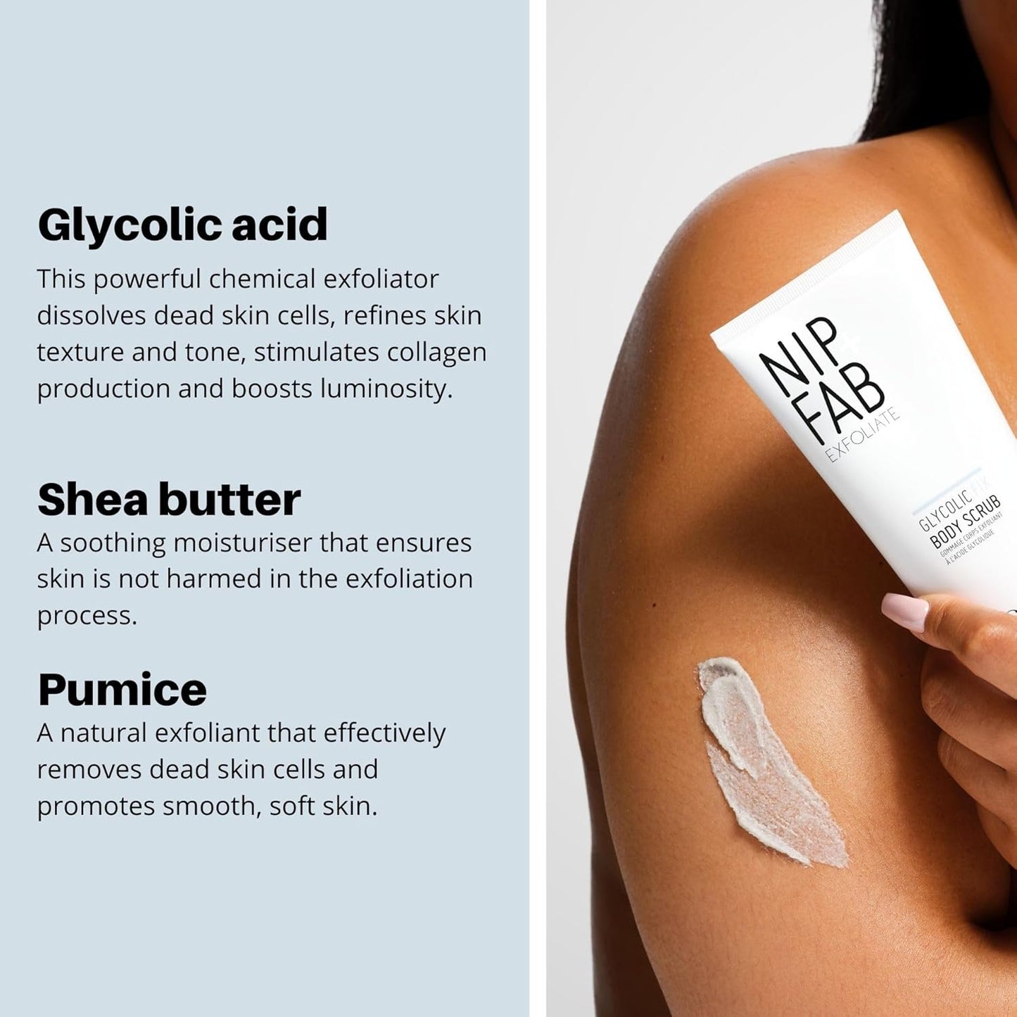 Nip+Fab Glycolic Fix Body Scrub -  6.70 Fl Oz