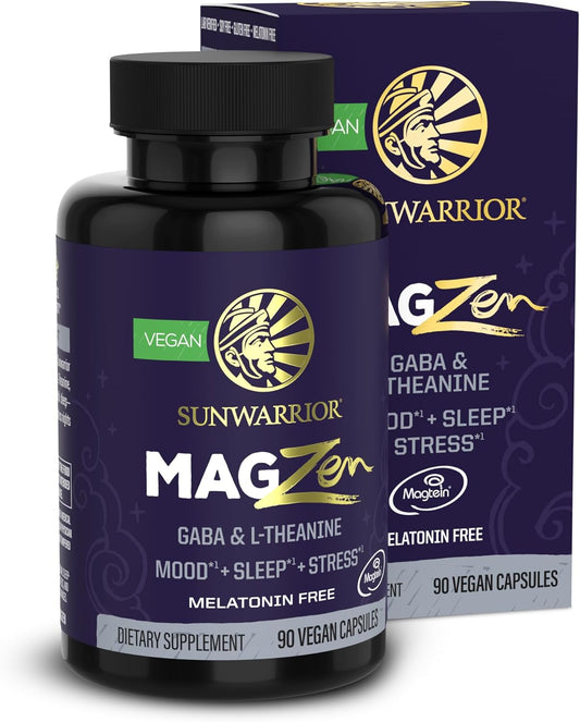 Magnesium Supplement L-Theanine Capsules Mood - 90 capsules