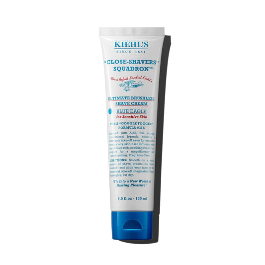 Kiehl's Ultimate Brushless Shave Cream Blue Eagle,5 fl oz
