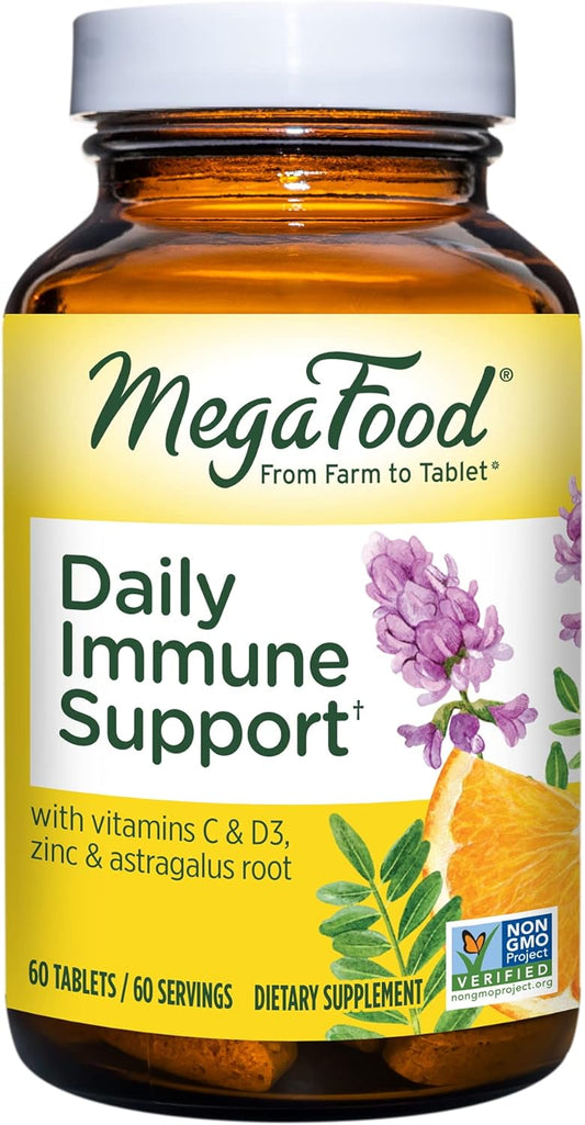MegaFood Daily Immune Support - Immune Support Supplement  60 Tabs