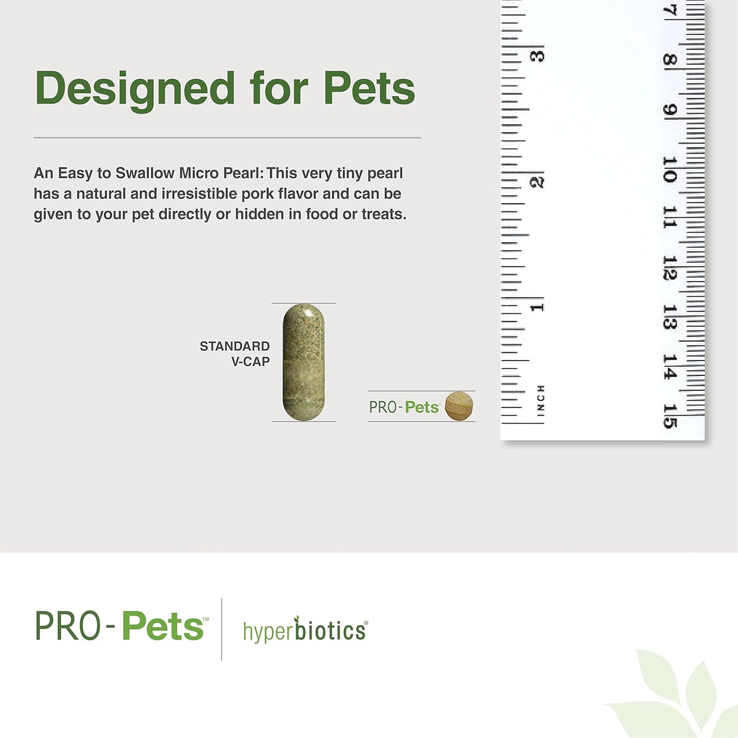 Hyperbiotics Pro Pets Probiotics | Probiotics for Dogs & Cats 60 count