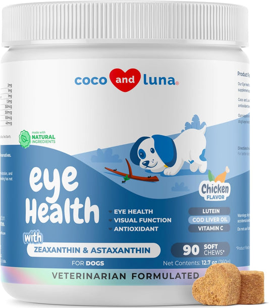 Eye Support for Dogs - 90 Soft Chews
