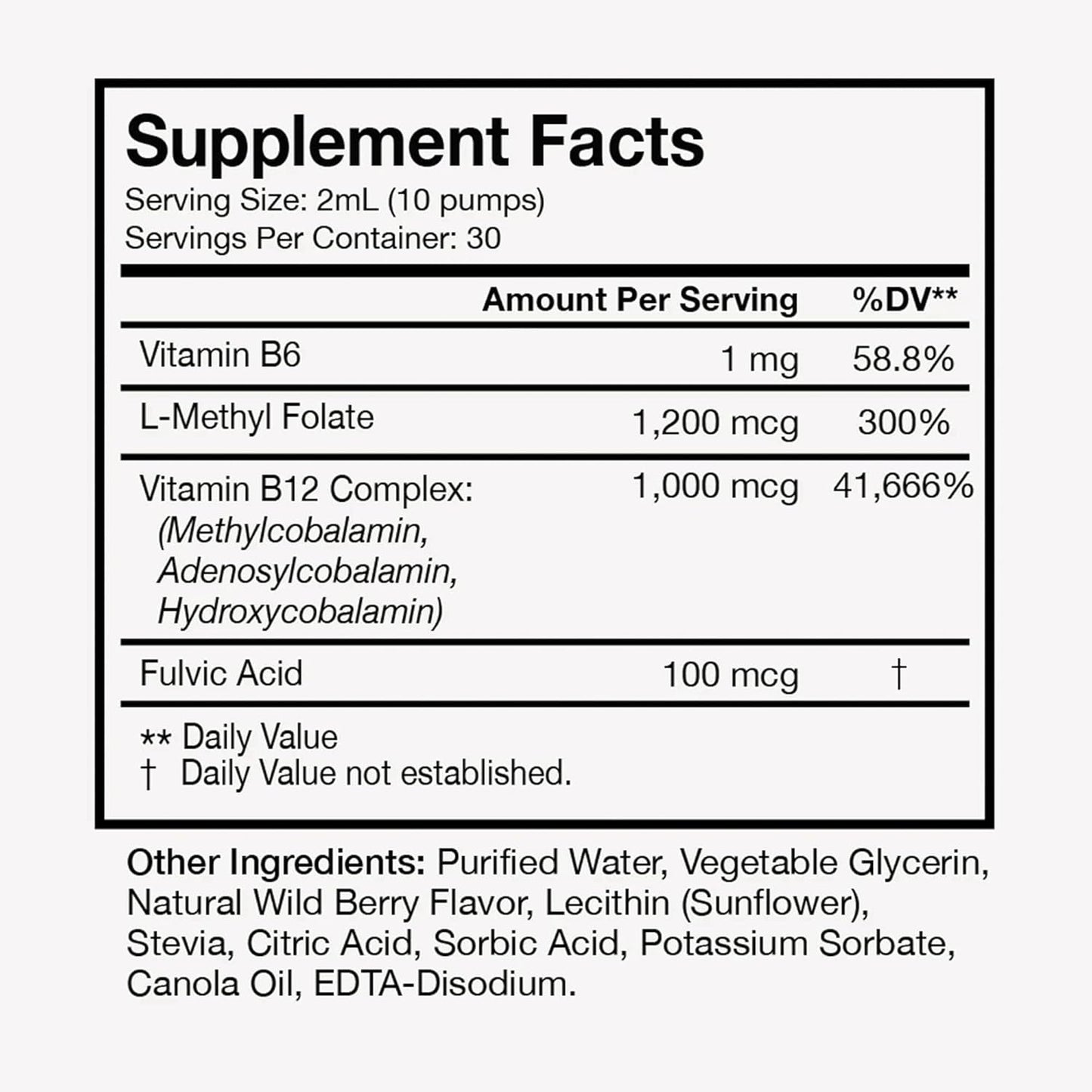 Terra Health Essentials - Liposomal B12  2 oz