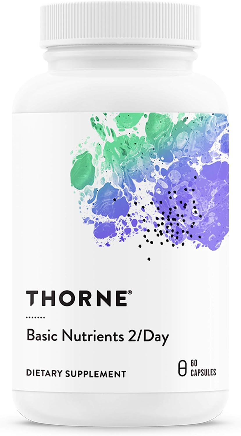 Thorne Basic Nutrients 2/Day - Comprehensive Daily 60 capsules
