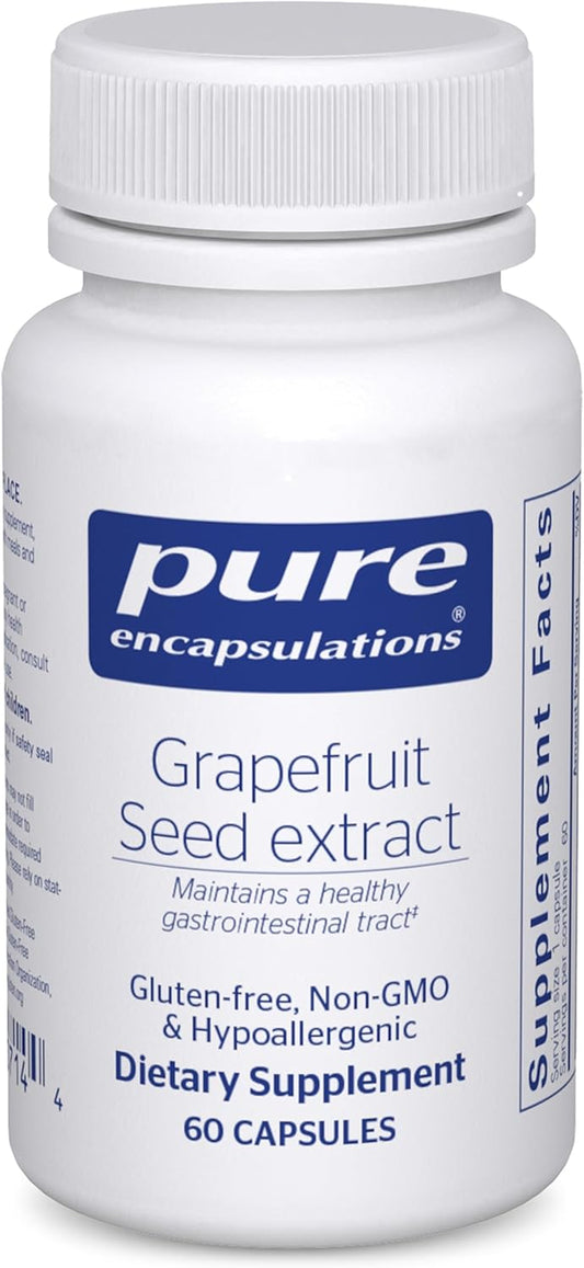 Pure Encapsulations Grapefruit Seed Extract- 60 Capsules