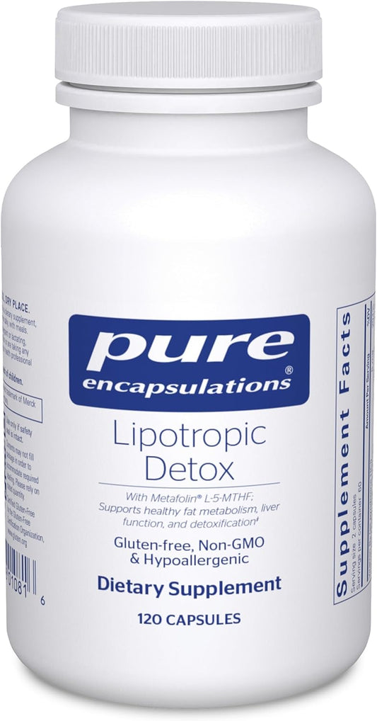 Pure Encapsulations Lipotropic Detox - 120 Capsules