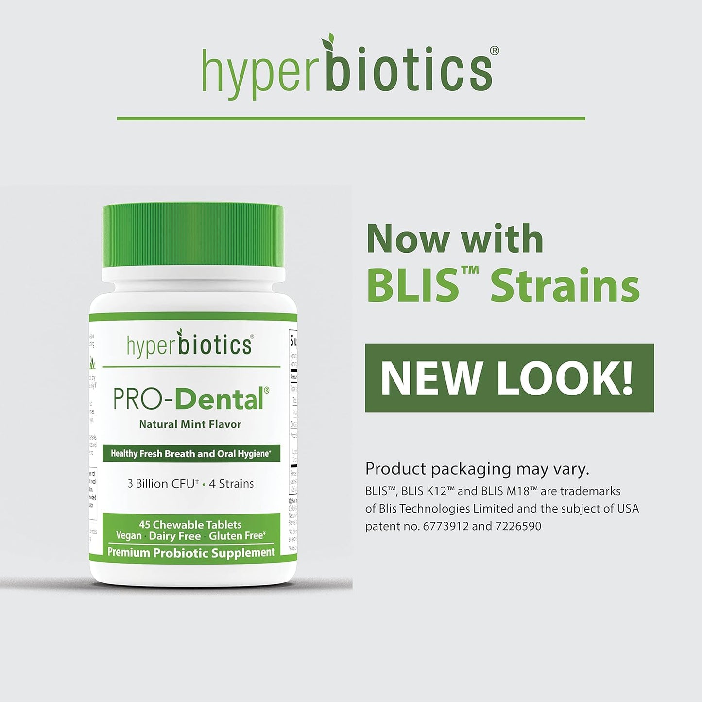 Hyperbiotics Pro Dental Probiotic with BLIS K12 and M18 45 count