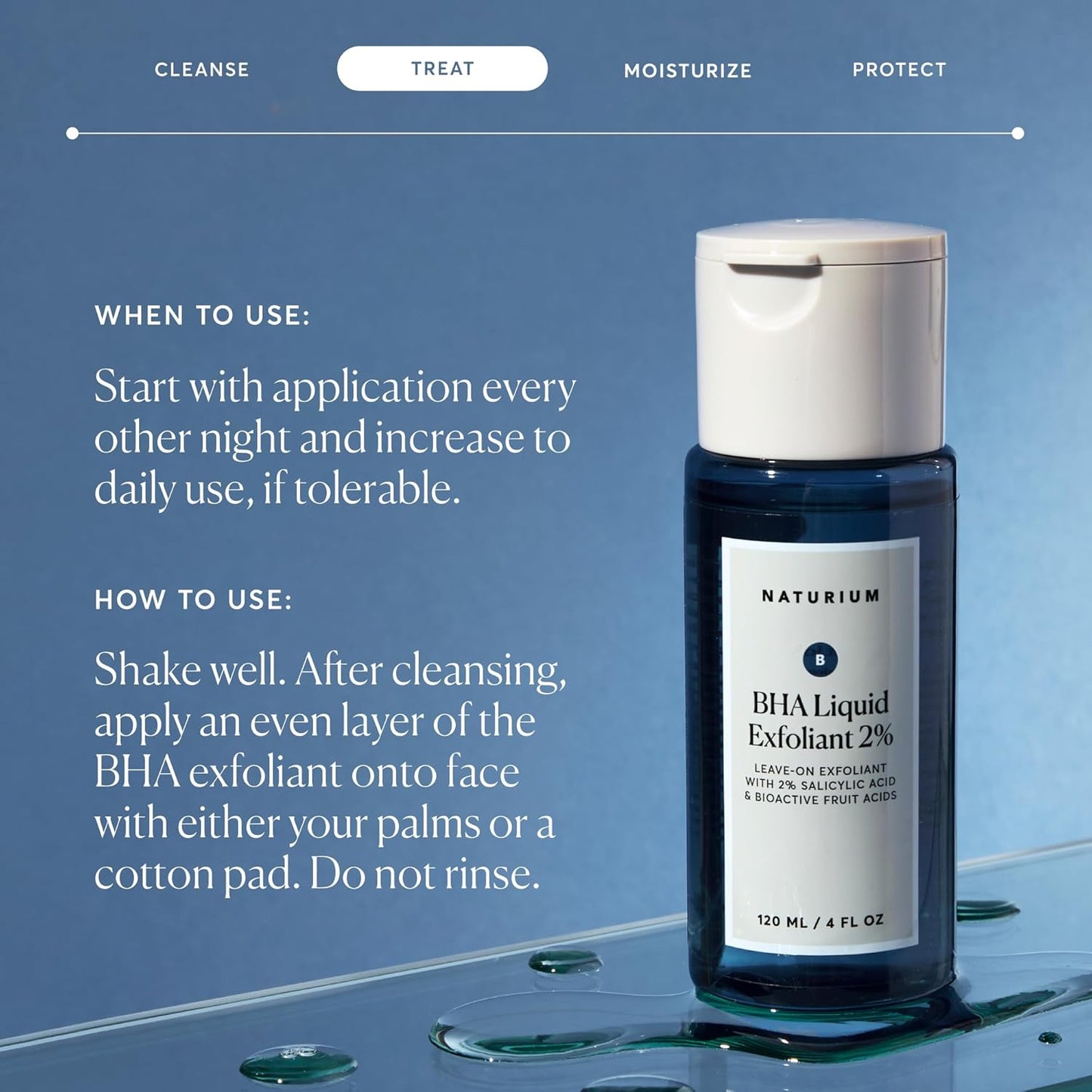 Naturium BHA Liquid Exfoliant 2% - 4 oz