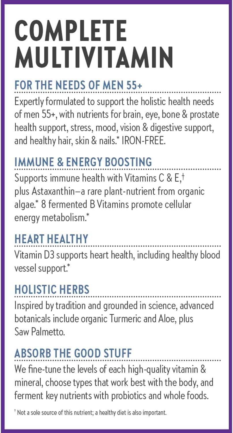 New Chapter Men’s Multivitamin 55+ - 48 Tablets