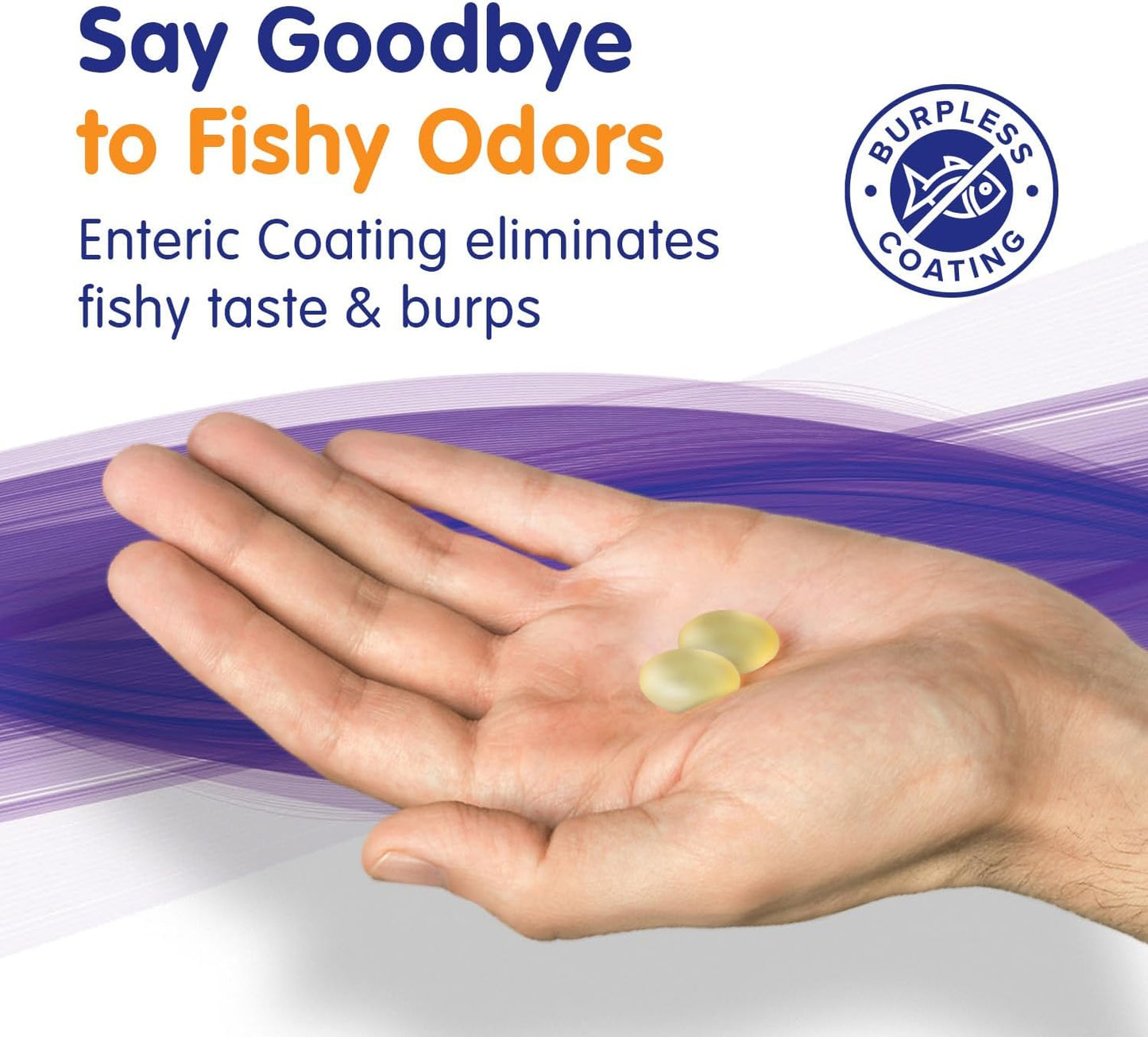 OmegaVia EPA 500 Omega-3 Fish Oil, 120 softgels