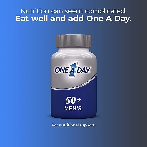 One A Day Men’s 50+ Healthy Advantage Multivitamin,  200 Count