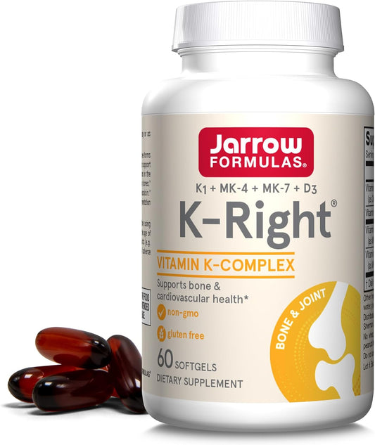 Jarrow Formulas K-Right - Vitamin K-Complex 60 softgels