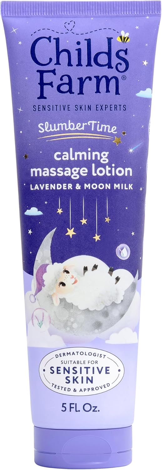 Childs Farm SlumberTime Calming Massage Lotion, Lavender & Moon Milk - 5 fl oz