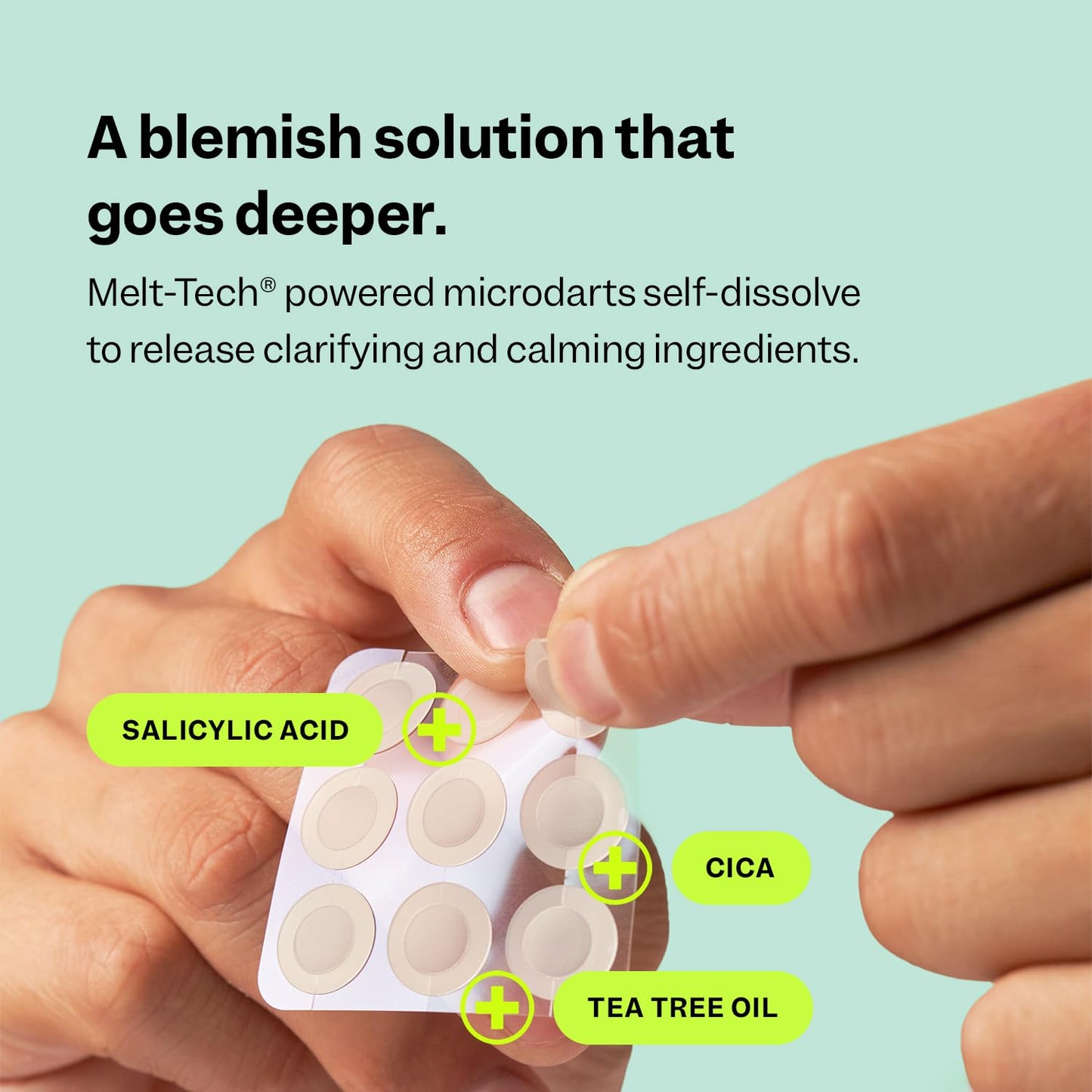 Peach Slices - Deep Blemish Microdarts (9 ct)