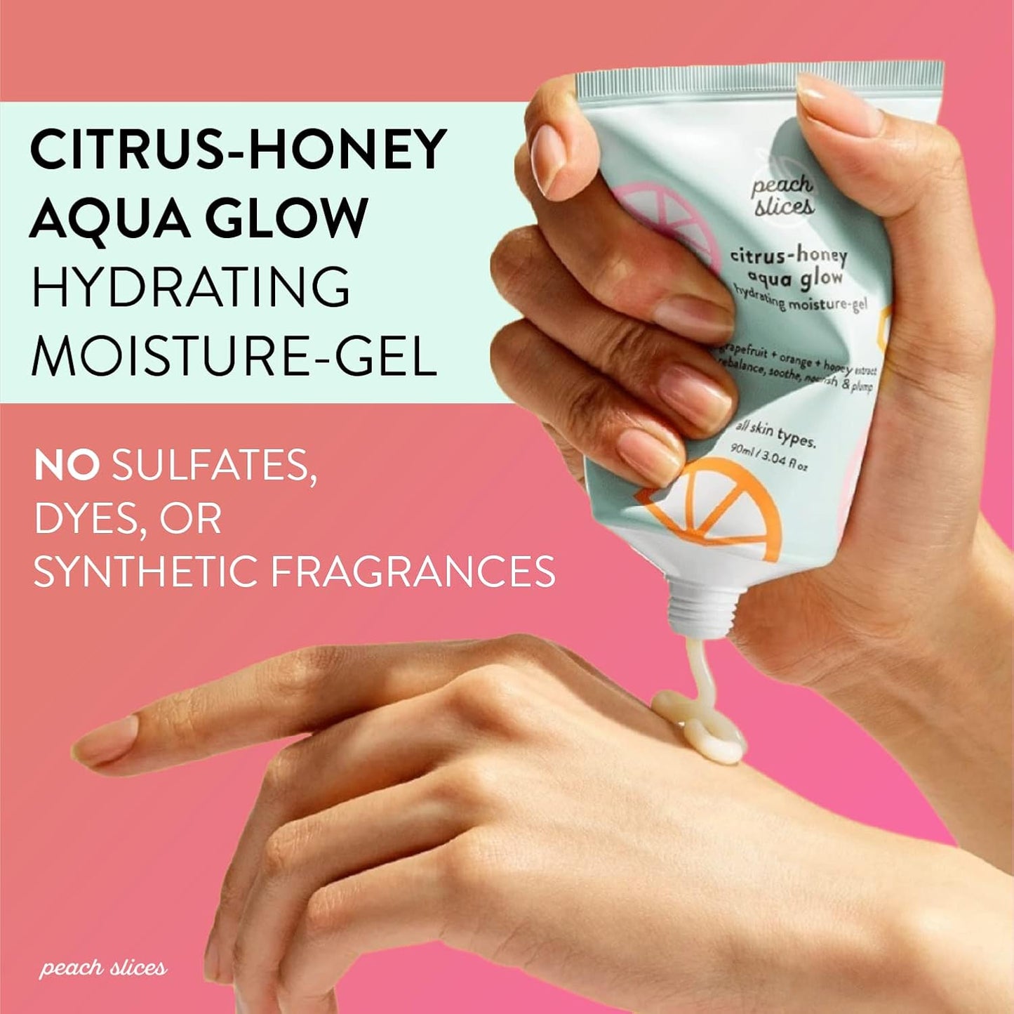 Peach Slices - Citrus-Honey Aqua Glow Moisturizer (3.04 oz)