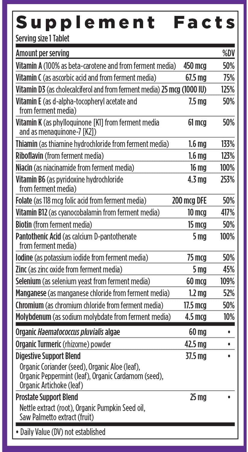 New Chapter Men’s Multivitamin 55+ - 48 Tablets