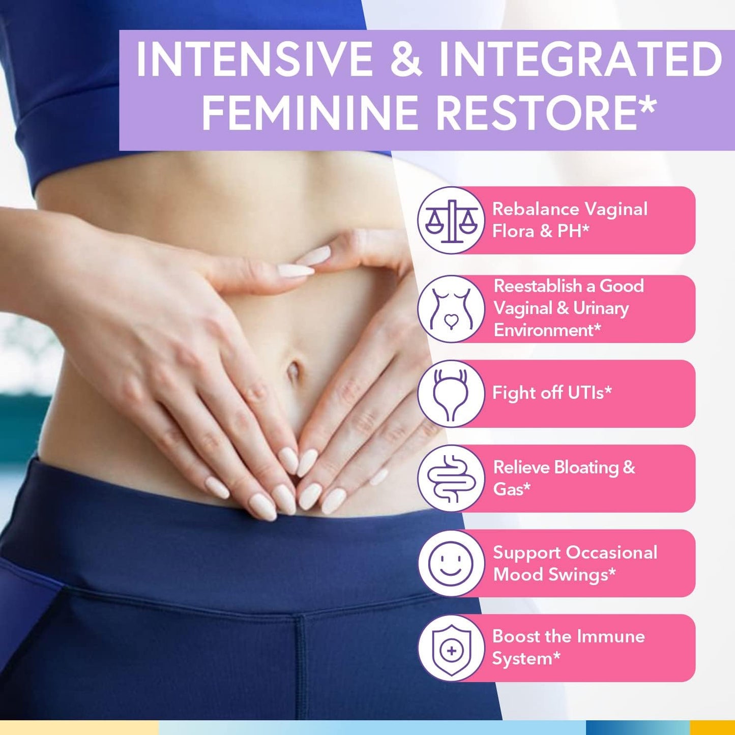 Terranics Daily Probiotics for Women, 200 Billion 32 Strains Womens Probiotics,60 capsules