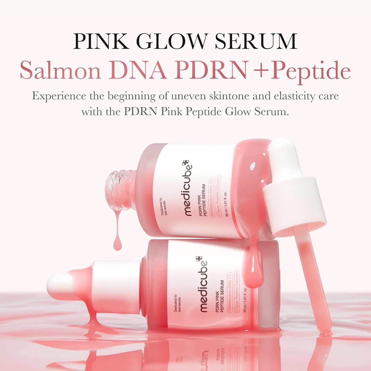 medicube Salmon DNA PDRN Pink Peptide Serum - 1.01 fl.oz.