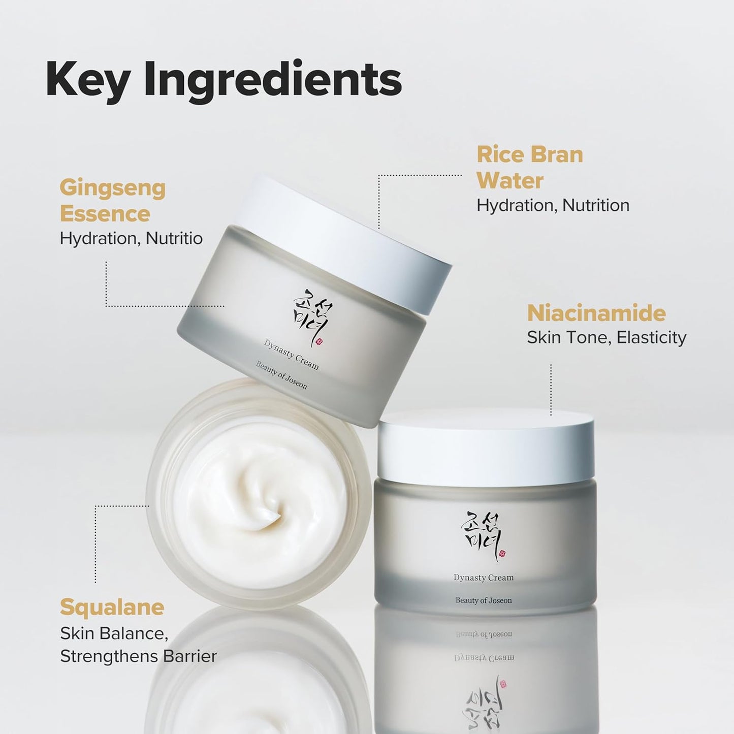 Beauty of Joseon Dynasty Cream Hydrating Face Moisturizer for Dry - 1.69 fl.oz.