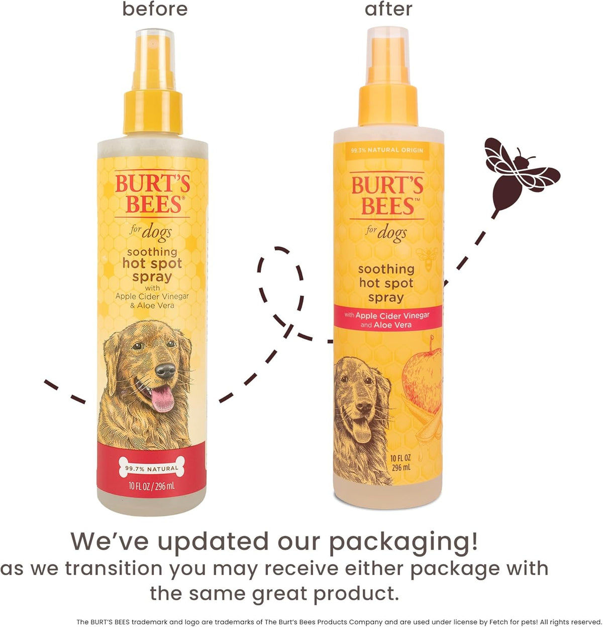 BURT'S BEES FOR PETS Hot Spot Spray - 2pk 10oz