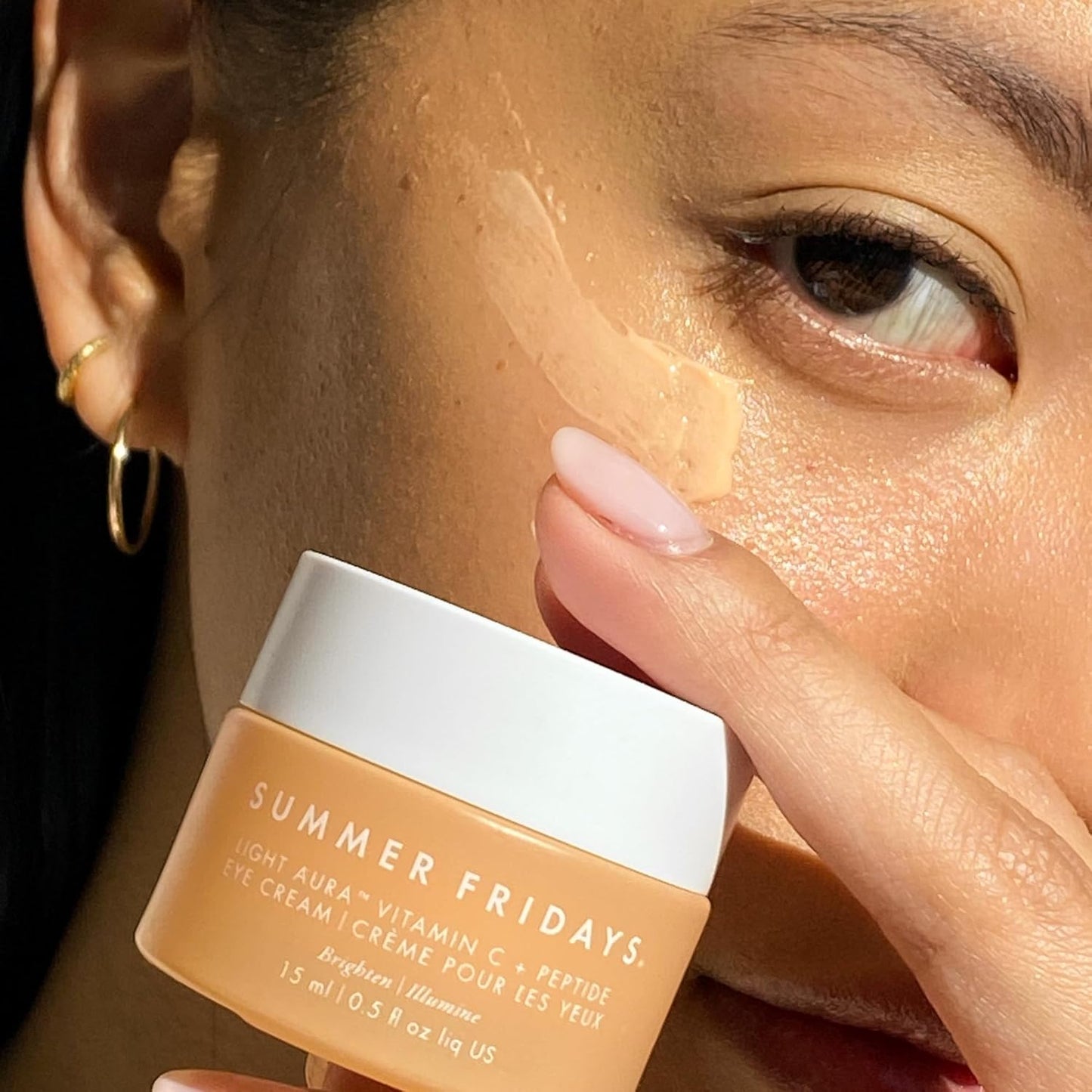 Summer Fridays Light Aura Vitamin C + Peptide Eye Cream - 0.5 Fl Oz