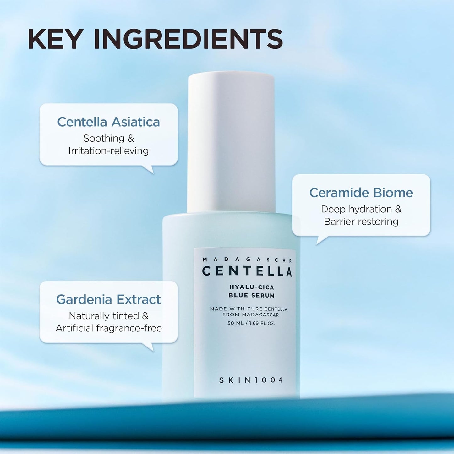 SKIN1004 Hyalu-Cica Blue Serum  - 1.69fl.oz