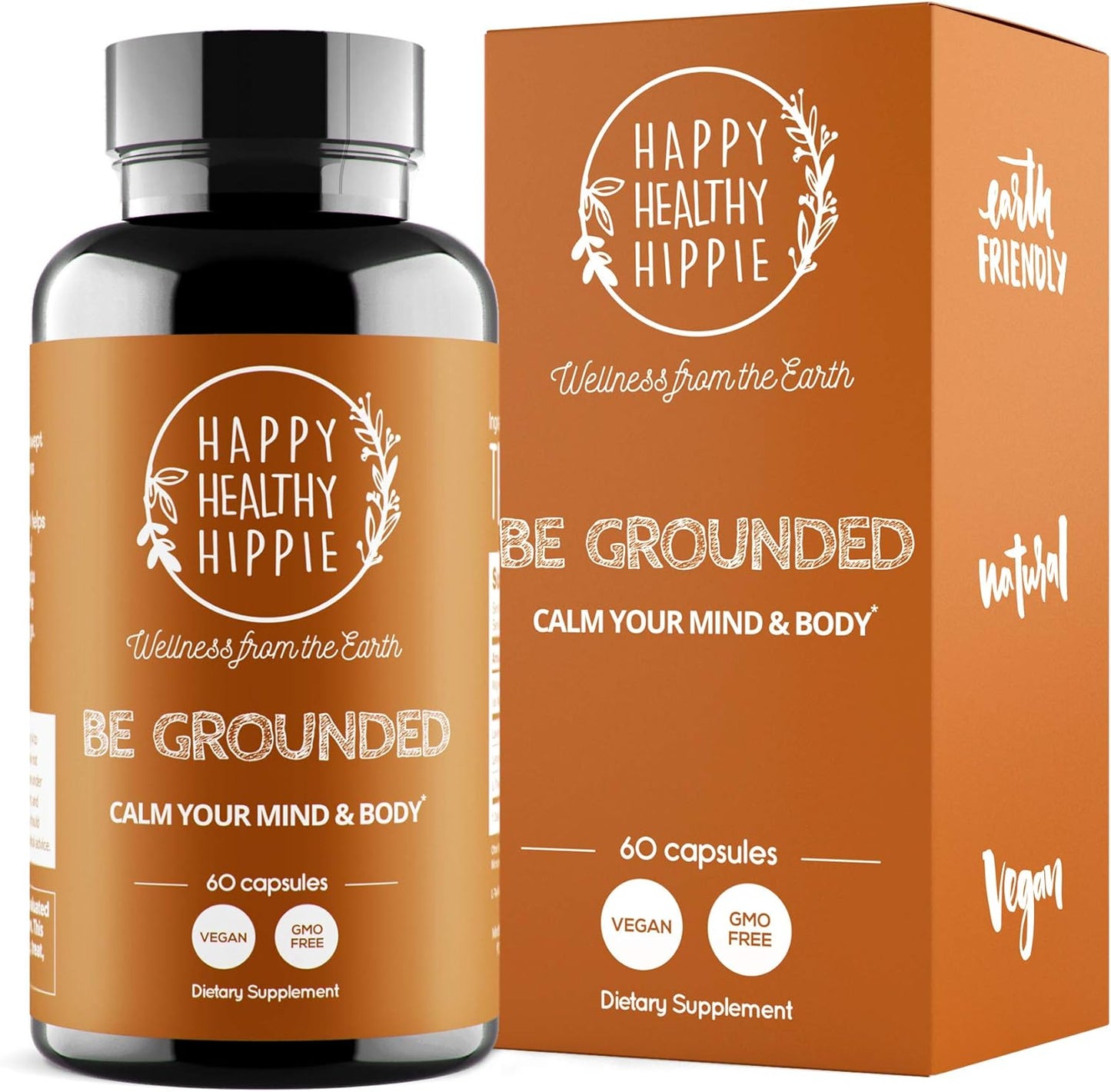 Be Grounded - Healthy Stress Management Support - 60 count