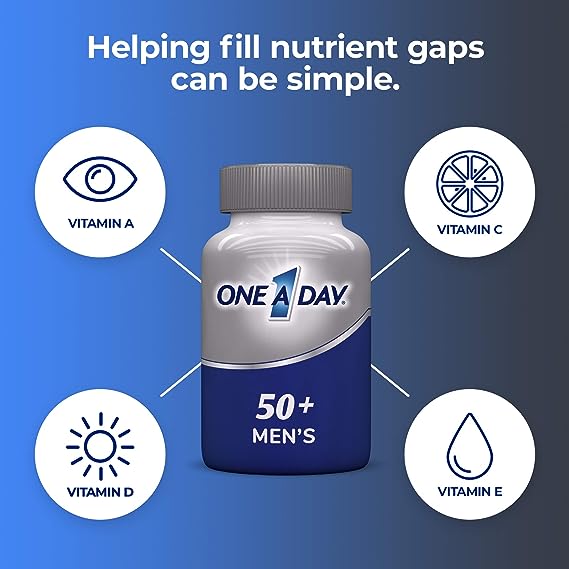 One A Day Men’s 50+ Healthy Advantage Multivitamin,  200 Count