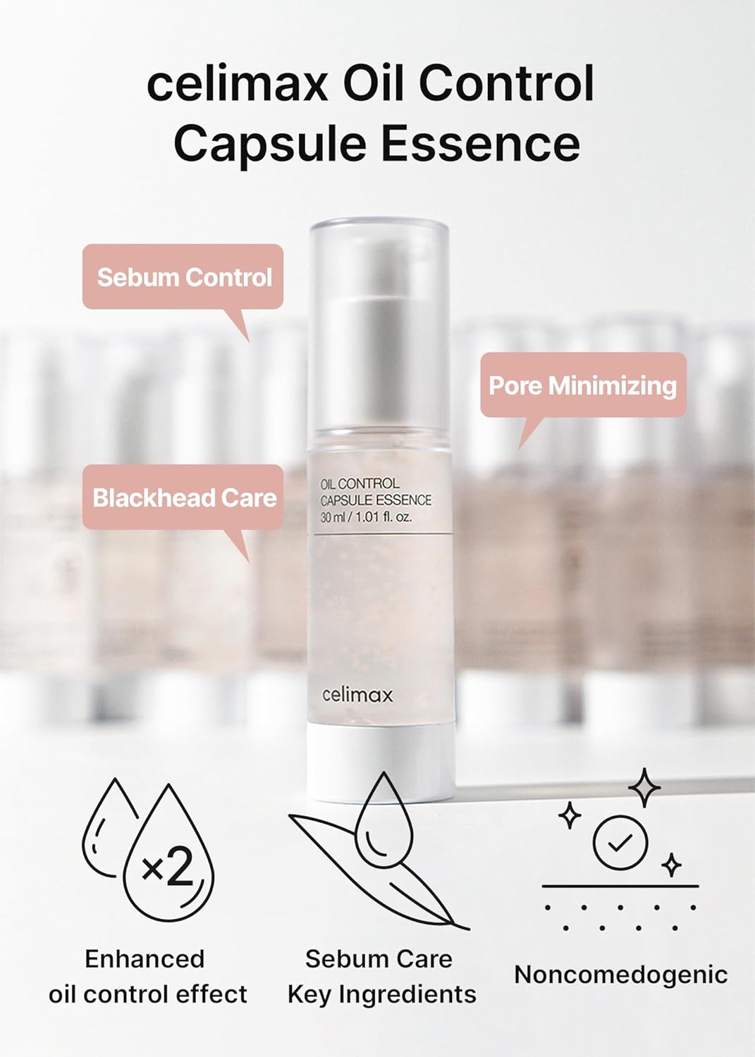 celimax Oil Control Capsule Essence - 30ml