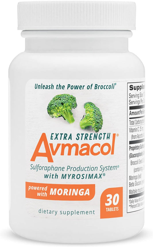 Avmacol Extra Strength #1 Researched Sulforaphane-30 Tablets