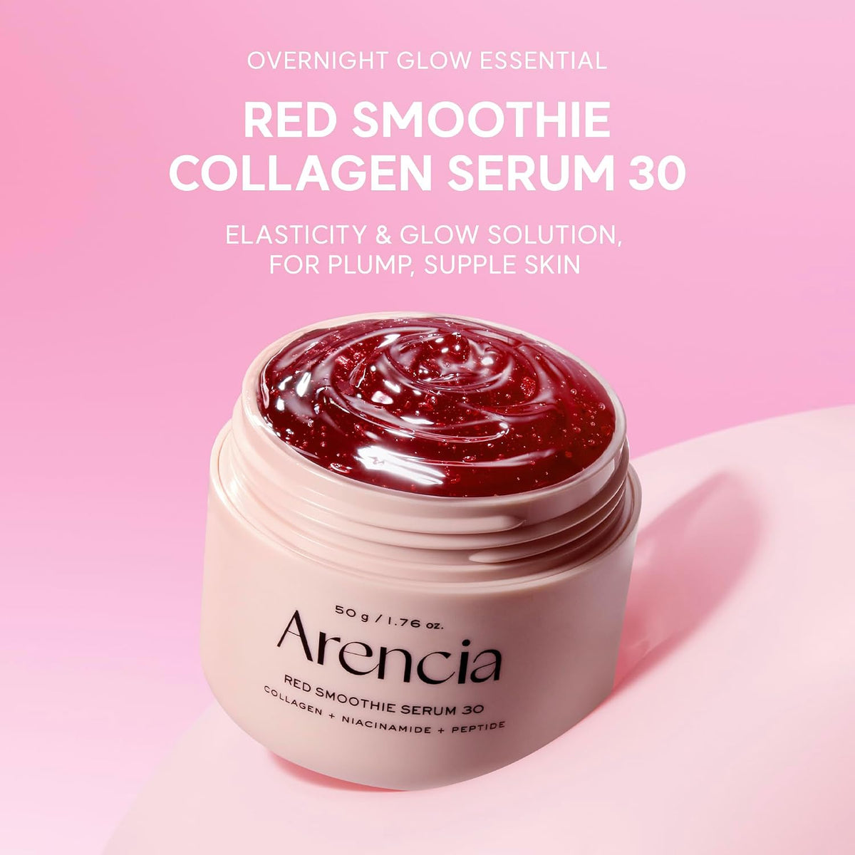 Arencia Overnight Red Smoothie Face Serum - 1.76 oz