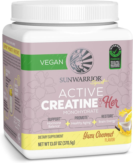 Sunwarrior Creatine Monohydrate Powder - 13.07 oz